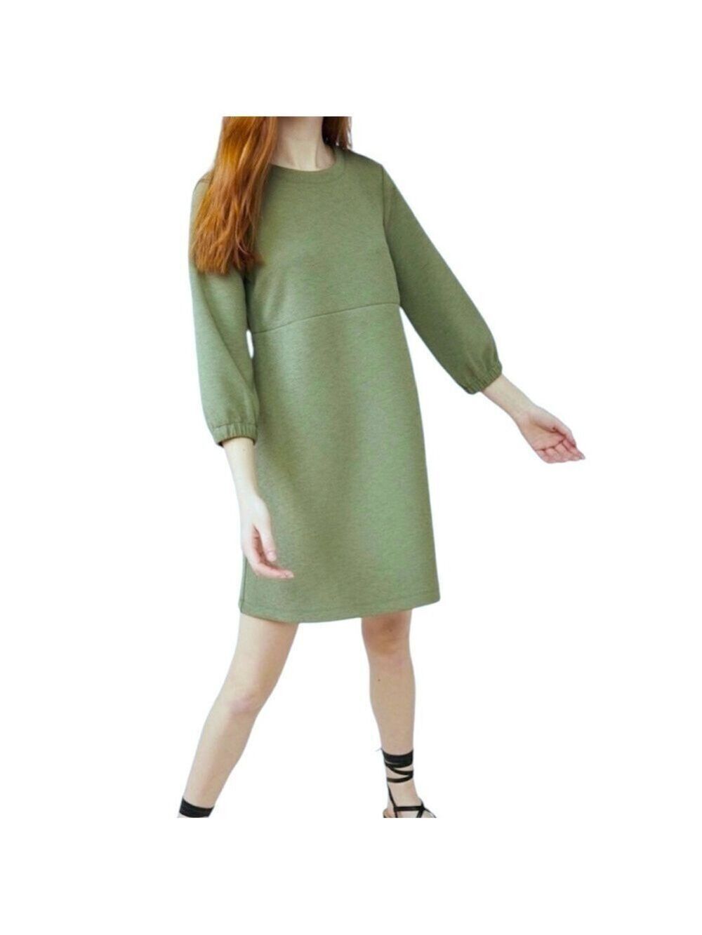 NWT Free Assembly Swing Midi Dress Women’s XXXL Pink Peasant Holiday Boho